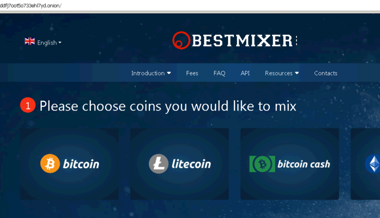 BestMixer service can change bitcoin, bitcoin cash, litecoin and ethereum